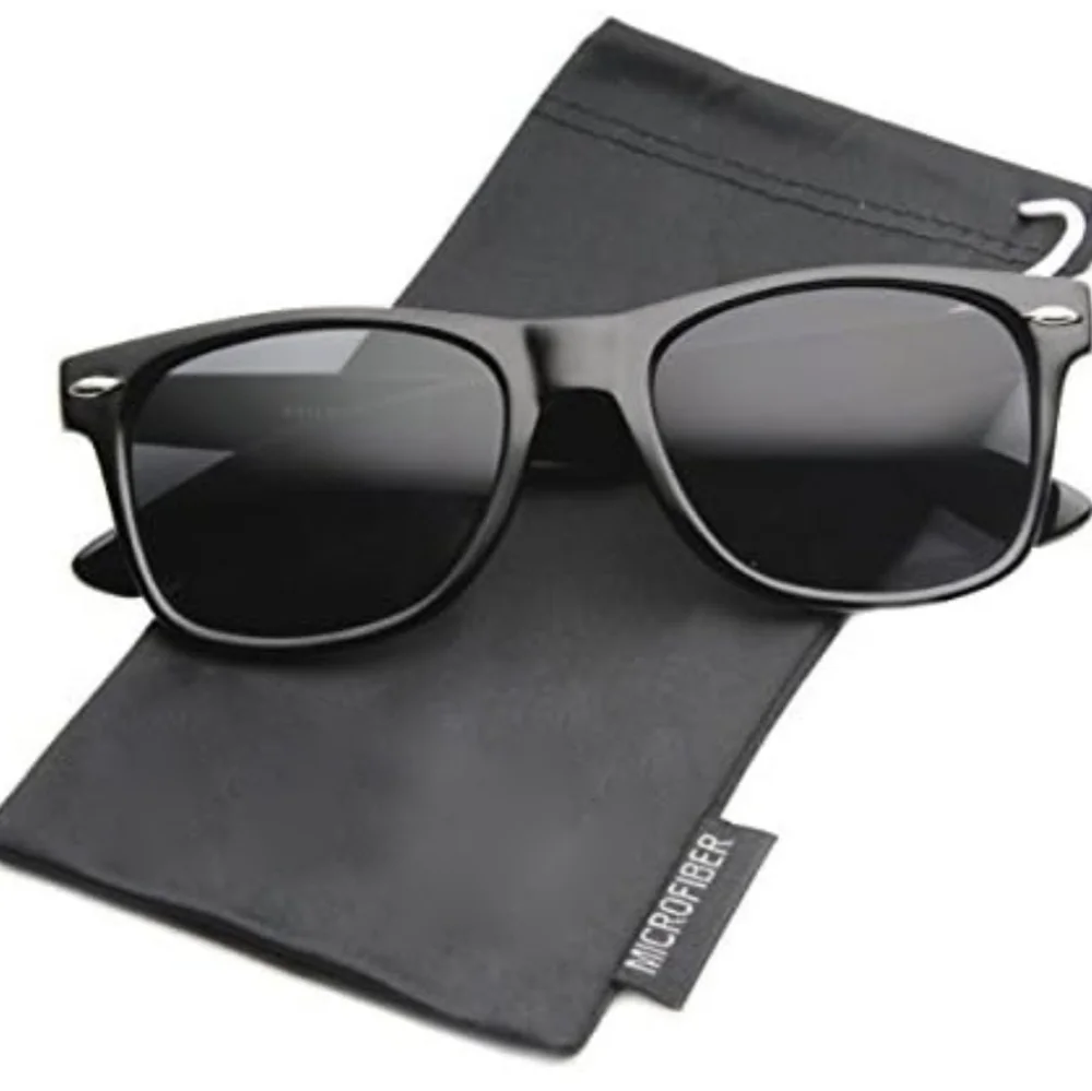 NEW Black Retro Sunglasses